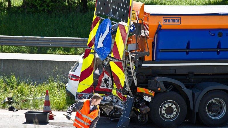 Lkw-Crash auf A1 II
