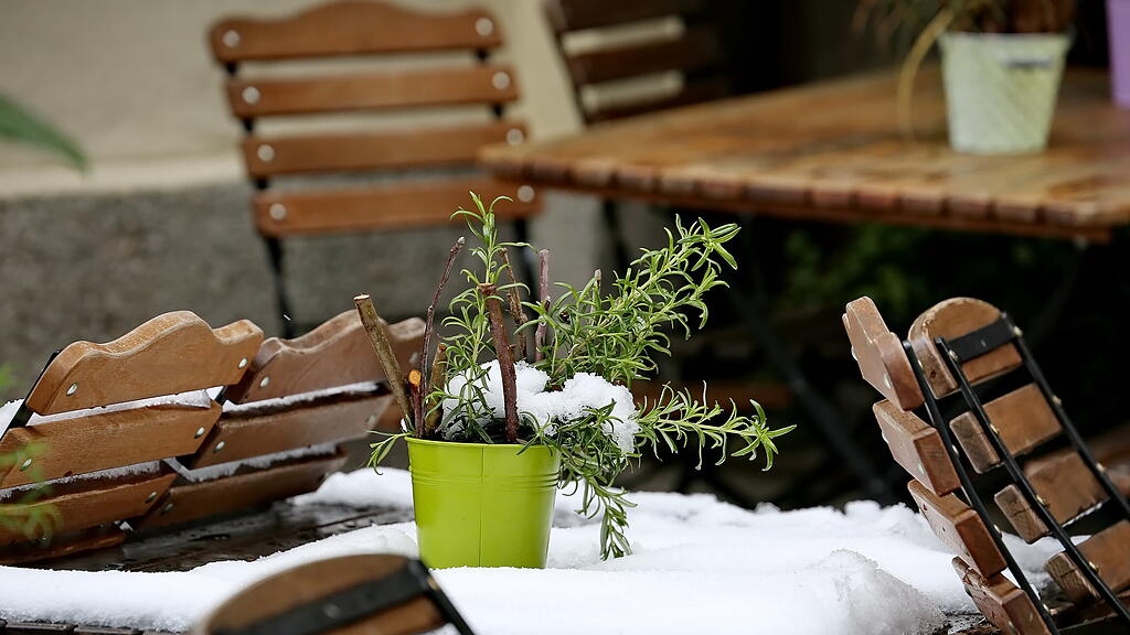 Wintereinbruch in Salzburg: Lokale