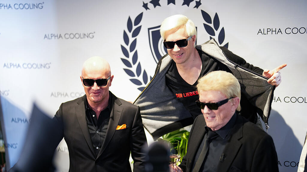 Oliver Pocher und Heino vor Opernball 2024
