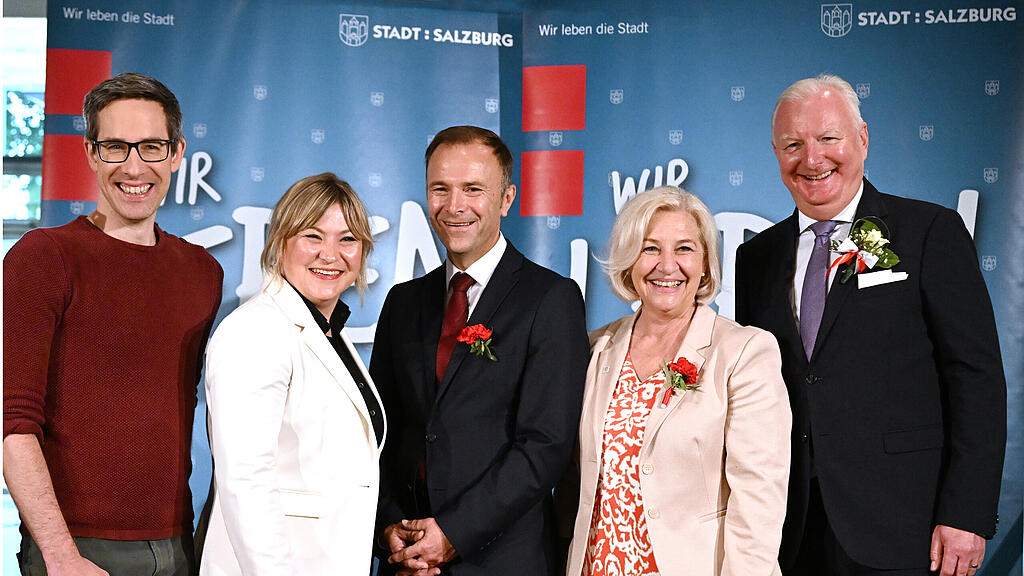 Gruppenbild Stadtregierung