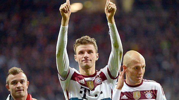 Thomas Müller schnürte Triple-Pack
