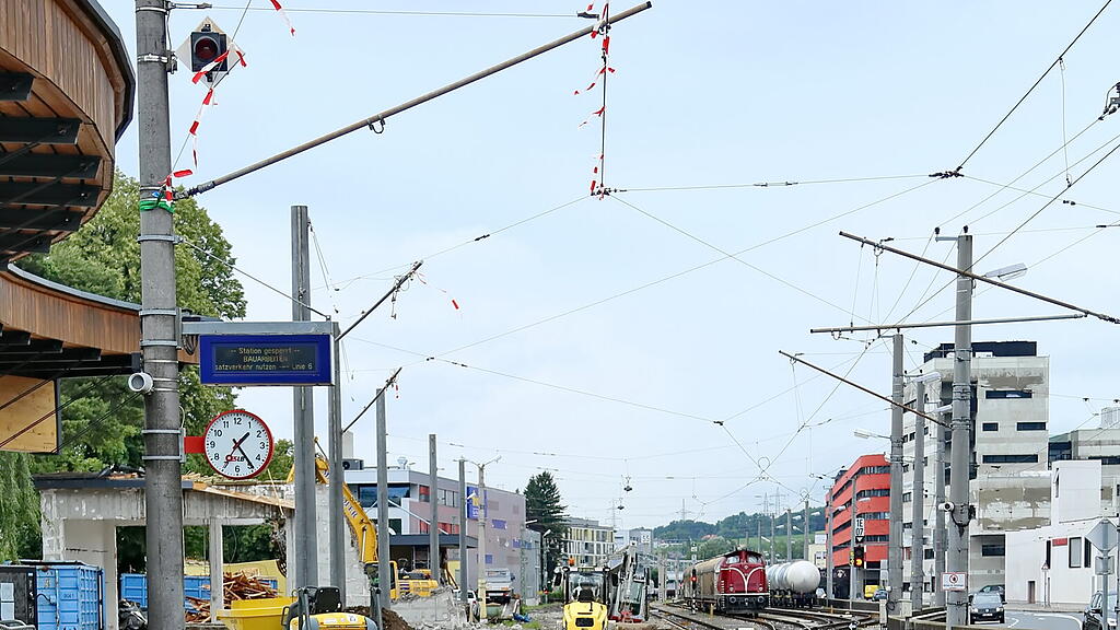 Umbau Bahnhof Itzling