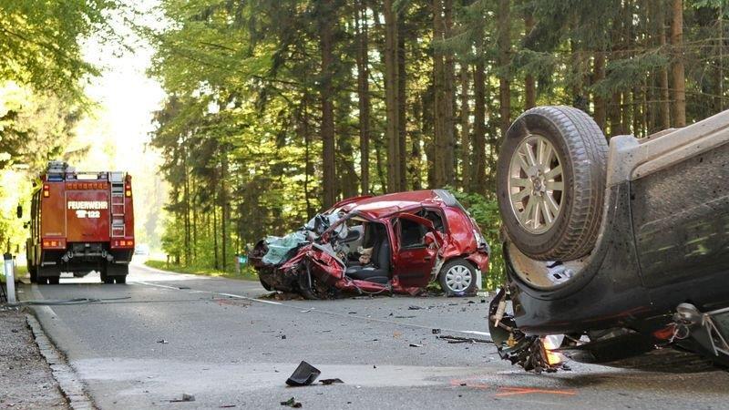 Schwerer Crash in Mattsee, II