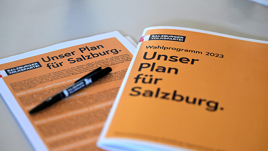 ÖVP Salzburg präsentiert Wahlprogramm