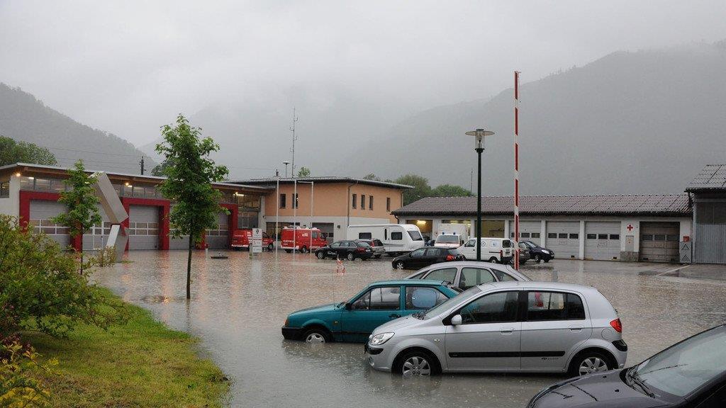 Hochwasser in Ebensee, I