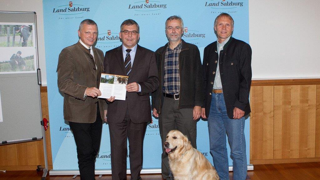 Pressekonferenz zur Bärensuche im Lungau