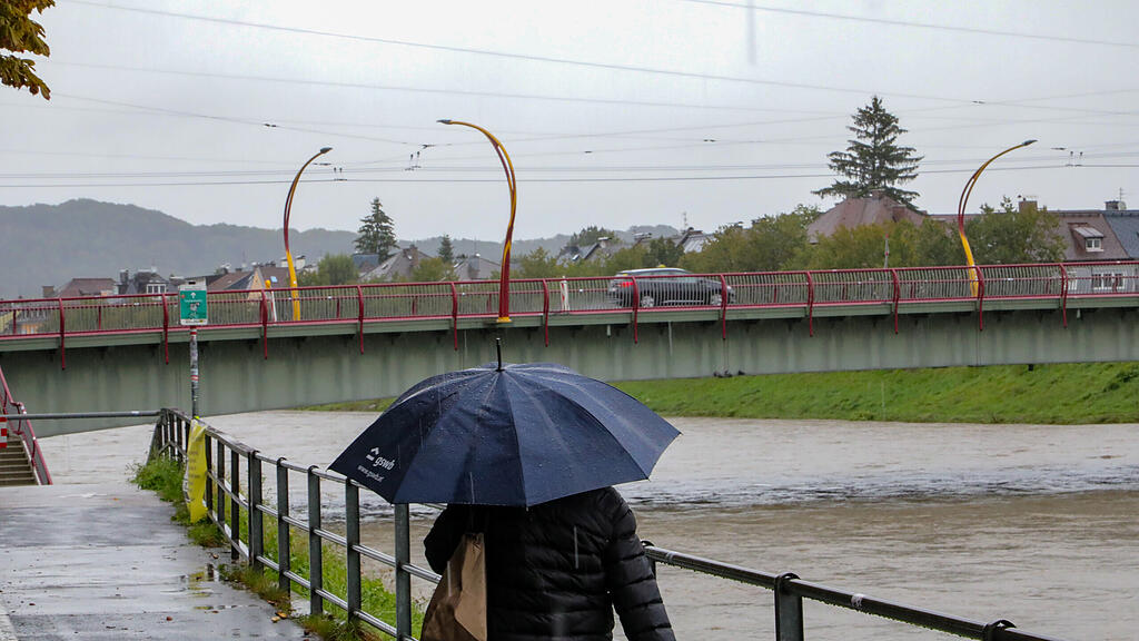 Dauerregen und Hochwasser-Lage