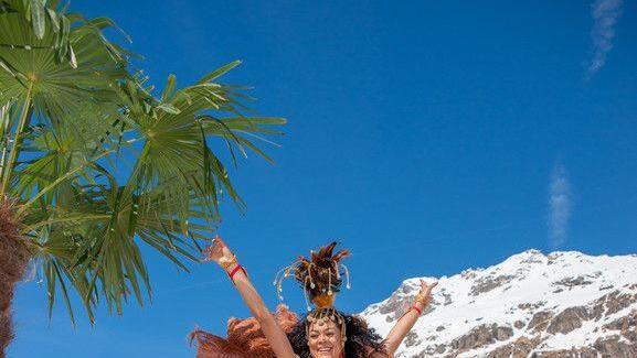 "Palmen auf den Almen" in Sportgastein