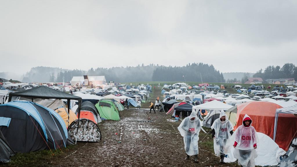 ELF 2018: Tag 2 - Camping