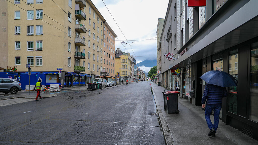 Baustelle Ignaz-Harrer-Straße