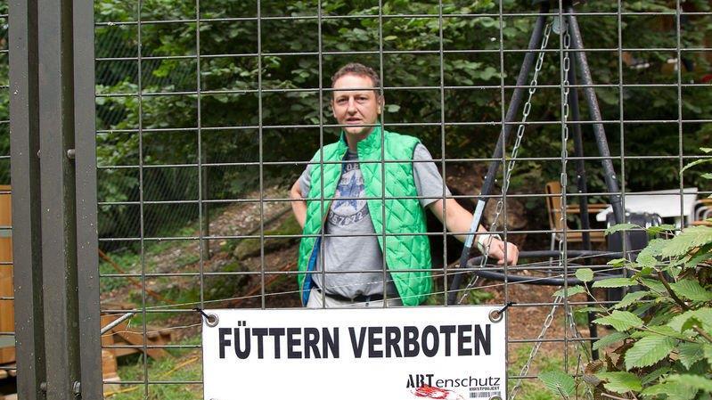 Fux zieht ins Gehege