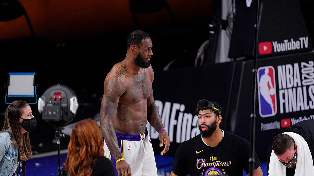Basketball: LA Lakers gewinnen NBA-Play-Offs 2020