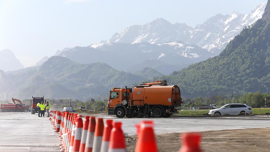 Sanierung, Salzburg Airport