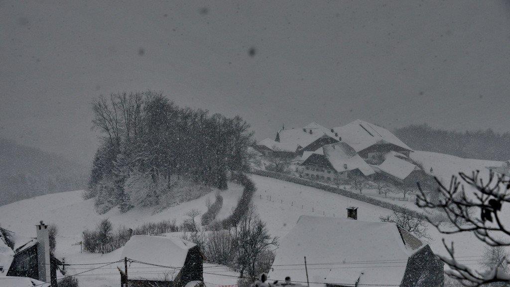 Wintereinbruch am Gaisberg