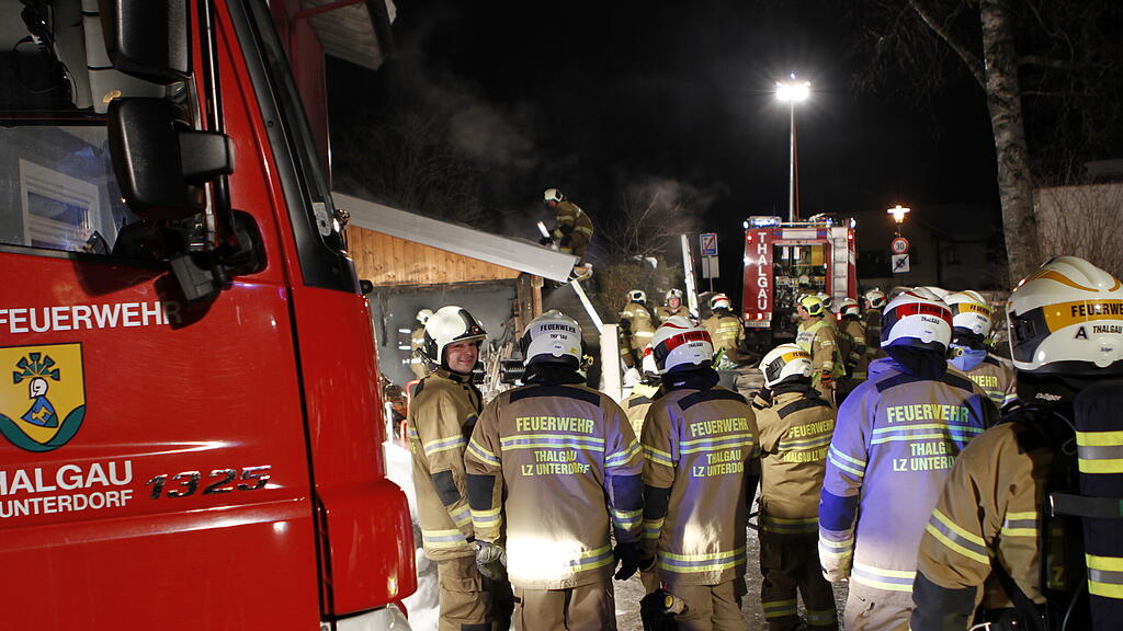 Brand in Thalgau