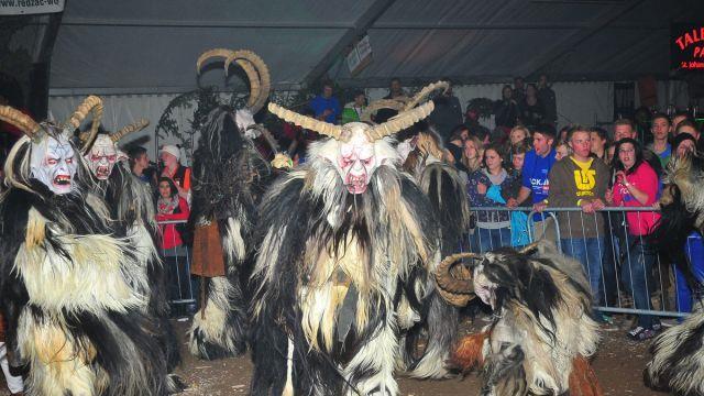 Krampus-Auflauf in St. Johann