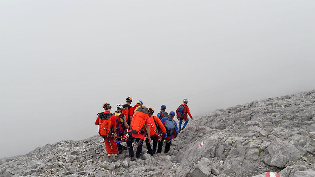 12-Stunden-Rettung am Watzmann