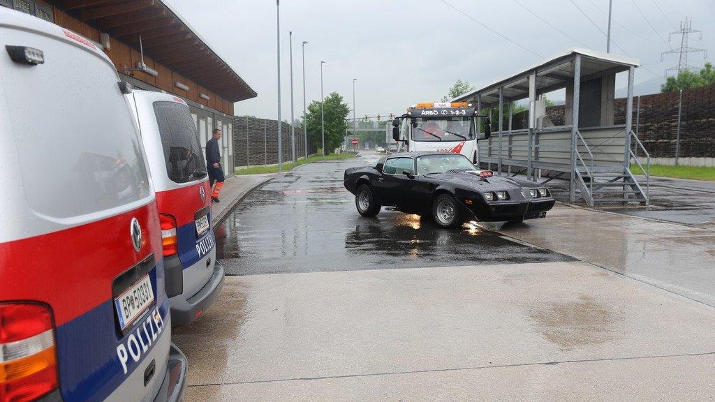 Verkehrskontrolle in Kuchl