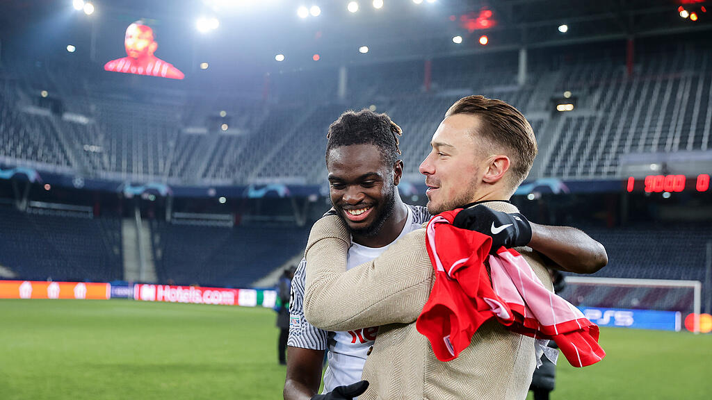 Salzburg, Sevilla, Champions League, feiern, Jaissle, Solet