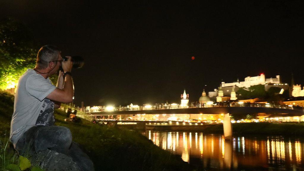 Bilder der Mondfinsternis