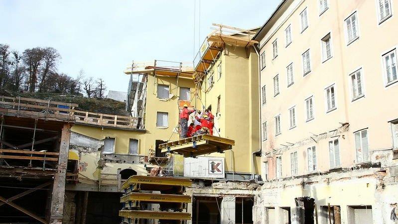 Arbeitsunfall in der Griesgasse
