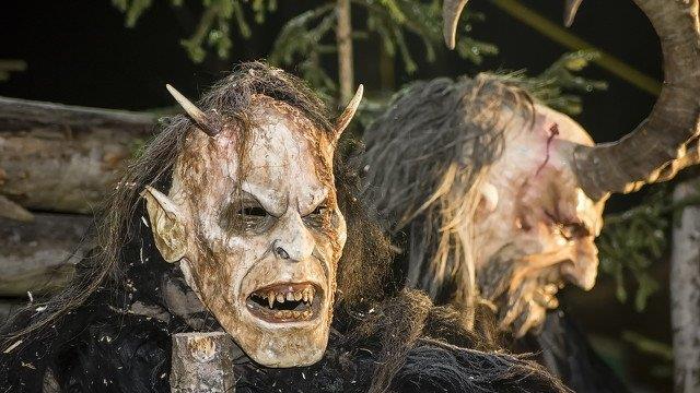 Perchtenlauf in Lungötz