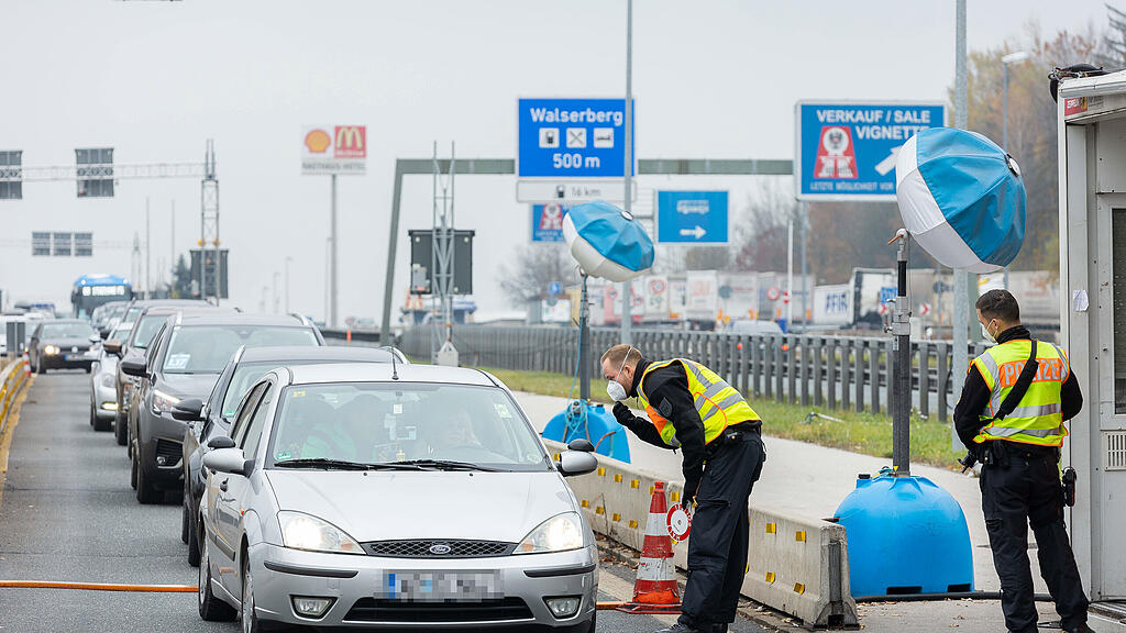 Deutsche Reisewarnung: Polizeikontrollen am Walserberg, symb_Grenzkontrolle