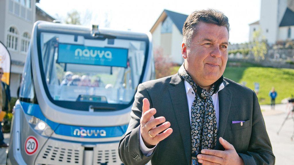 Selbstfahrender Bus in Koppl
