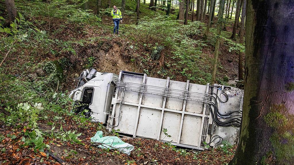 Lkw-Absturz Hallwang