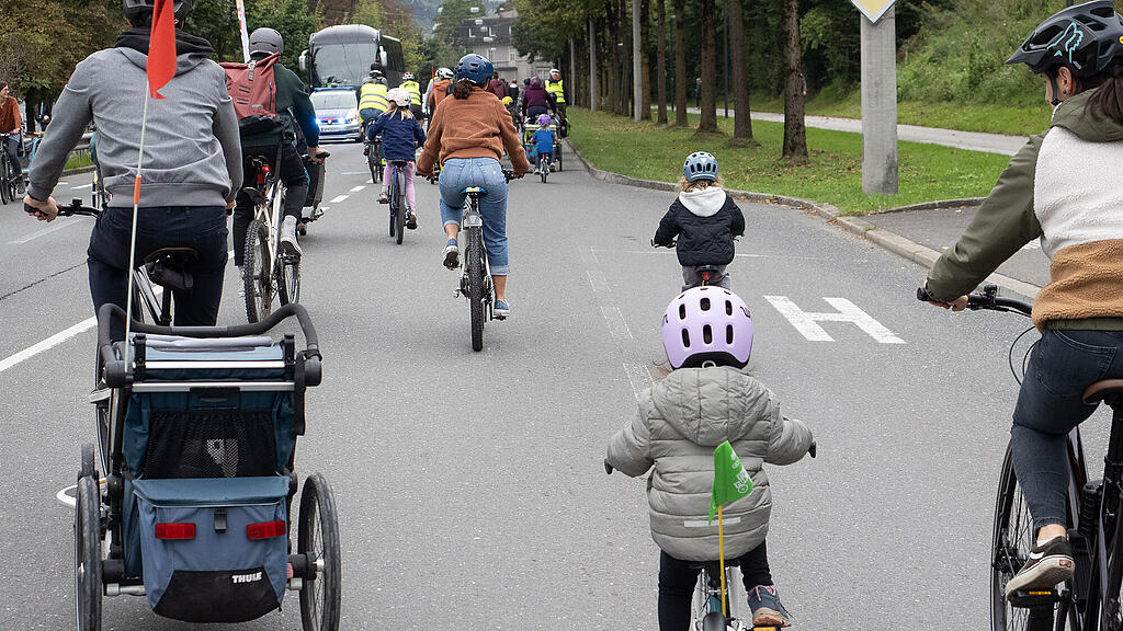 "Kidical Mass" in Salzburg
