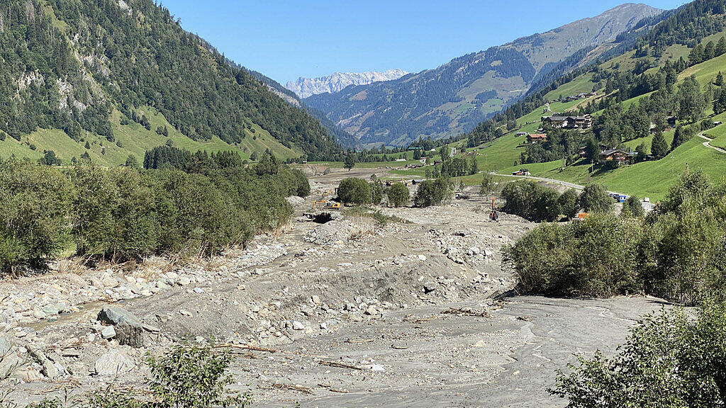 Unwetter Pinzgau und Pongau