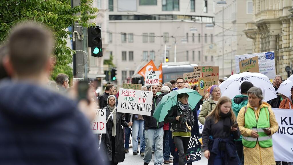 FFF-Demo, Klimastreik in Salzburg