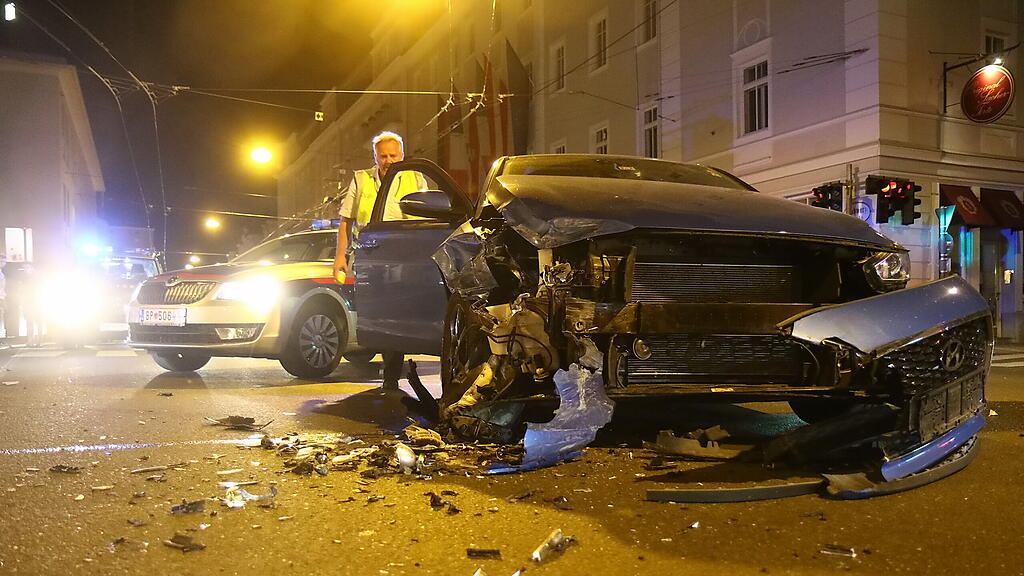 Unfall Schwarzstraße