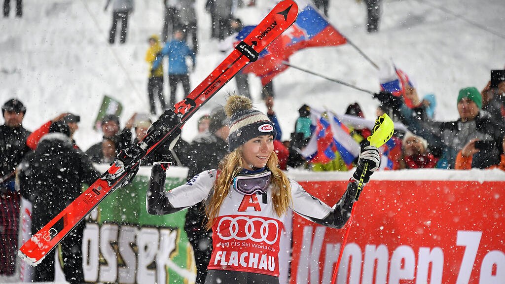 Mikaela Shiffrin, Flachau 2020