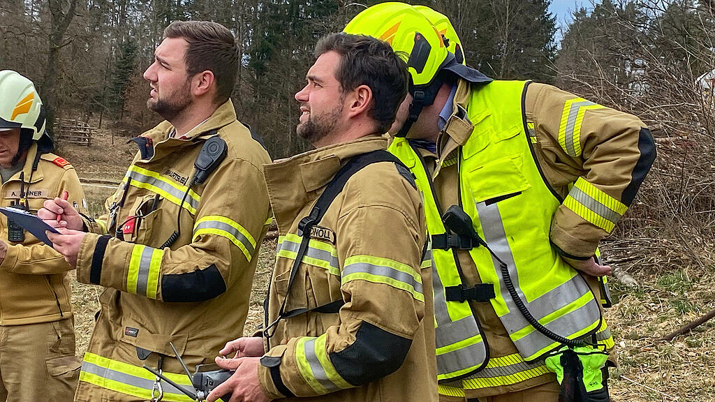 Schilfbrand Grödig
