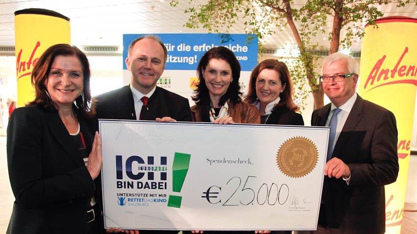 "Jede Münze zählt" im Europark