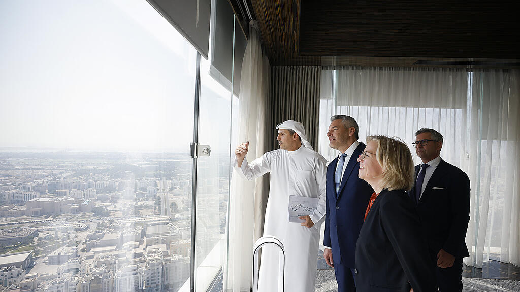 Nehammer-Besuch in Abu Dhabi