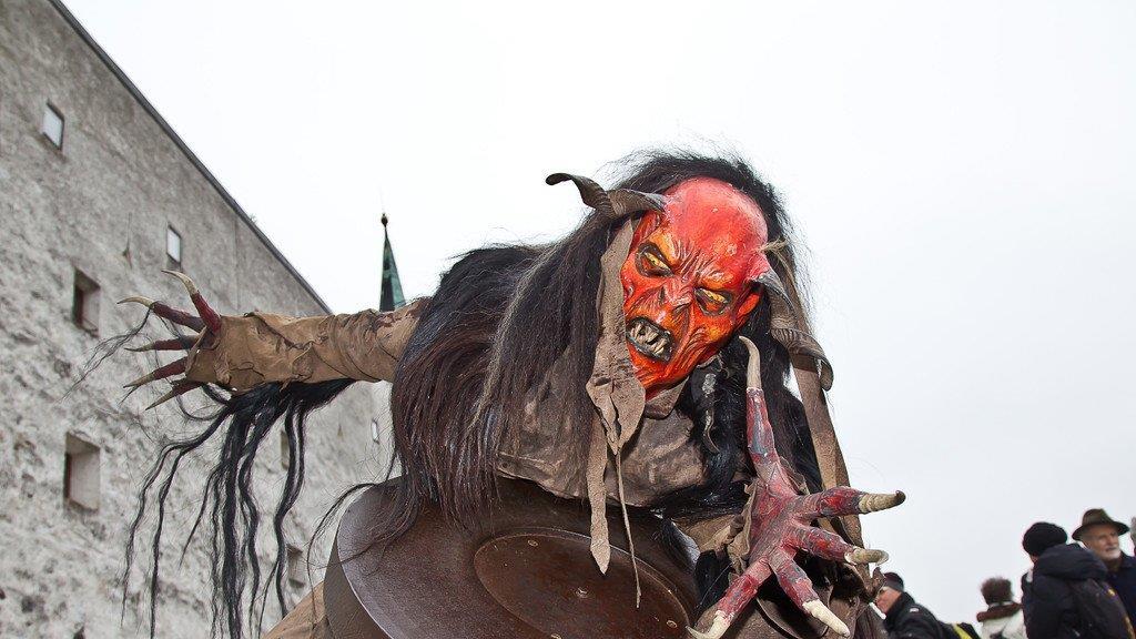 Krampuslauf auf Festung Salzburg