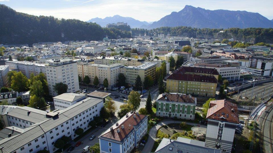 Salzburg aus der Luft