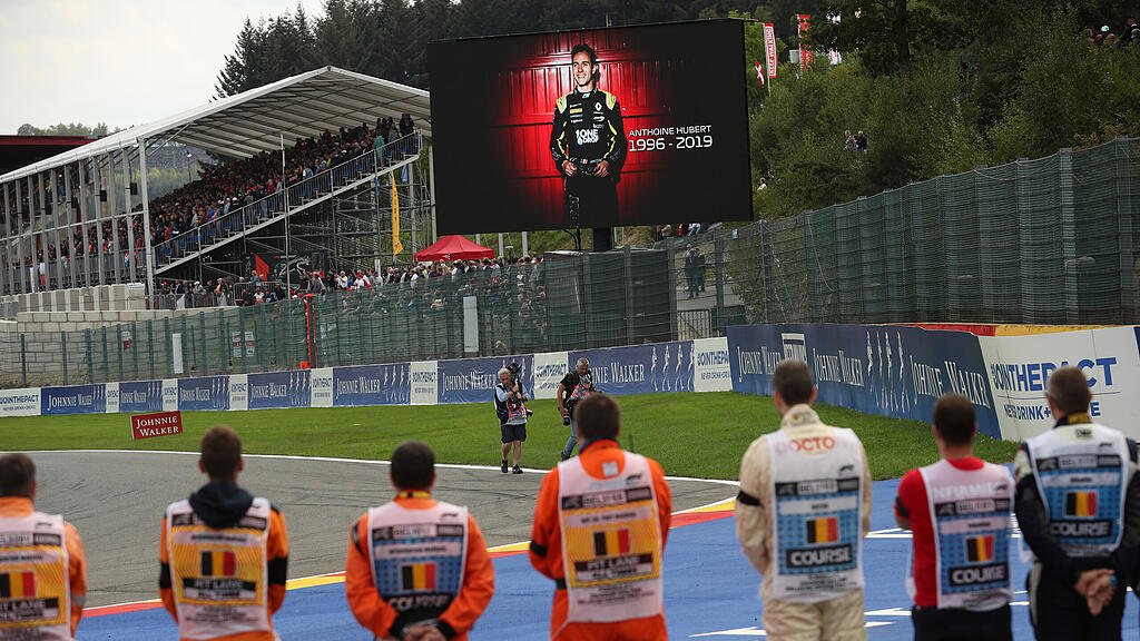 Anthoine Hubert, Gedenkminute, SPA