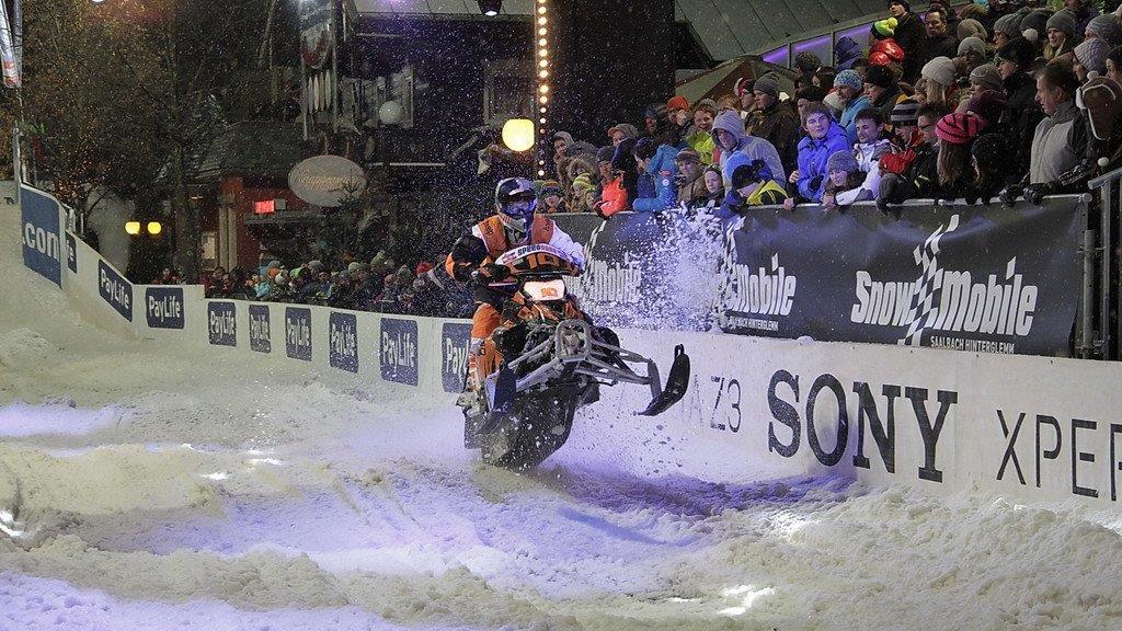 Das Finale bei Snow Mobile