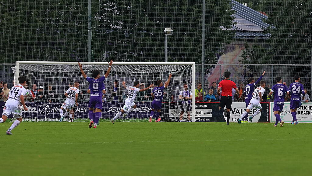 Austria Salzburg gegen Austria Klagenfurt