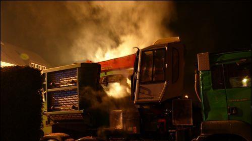 Brand einer selbstfahrenden Arbeitsmaschine in Tamsweg