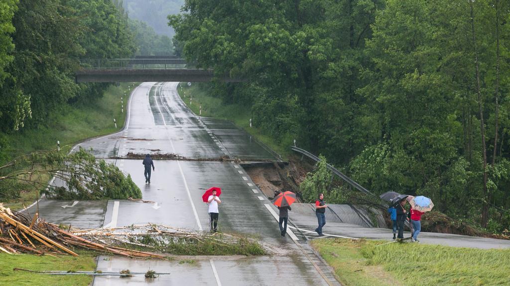 Hochwasser und Überflutungen in Simbach am Inn I