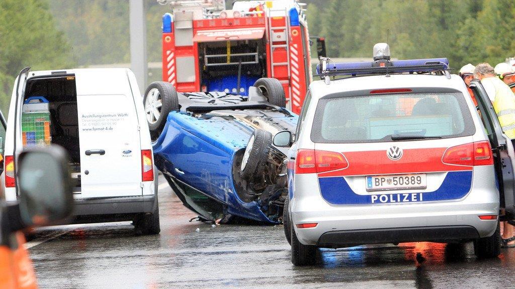 Crash auf der A10