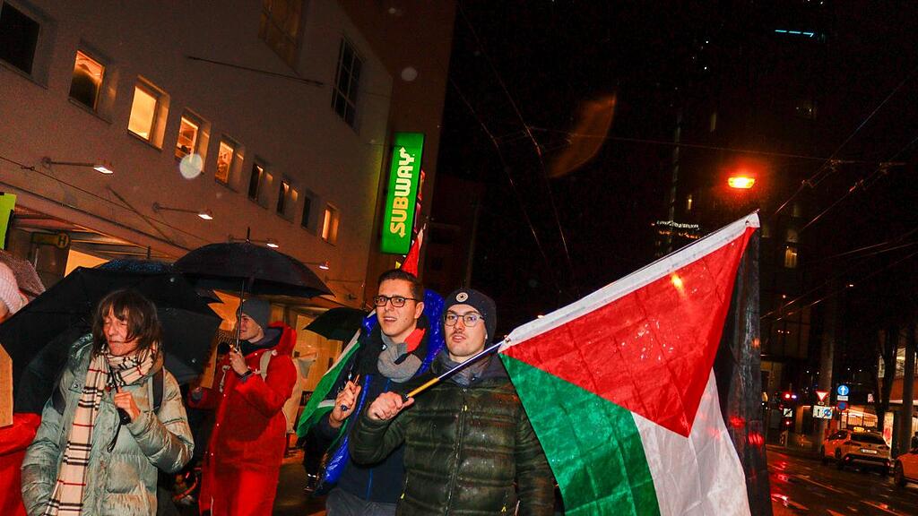 "Demo gegen Rechts" in Salzburg