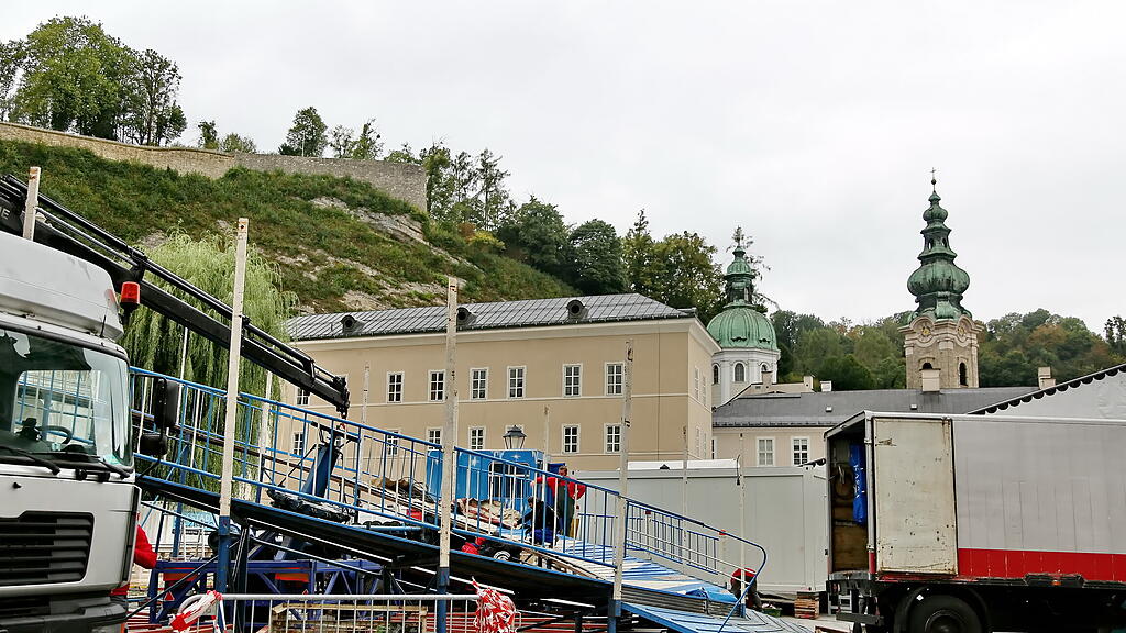 Aufbau Rupertikirtag 2022