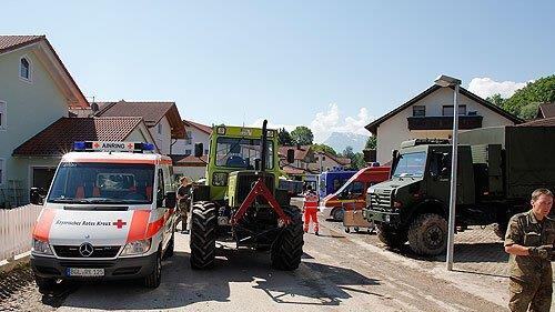 Aufräumen in Freilassing