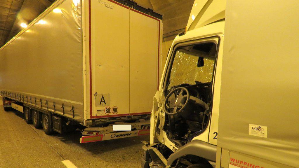 Bilder aus dem Helbersbergtunnel