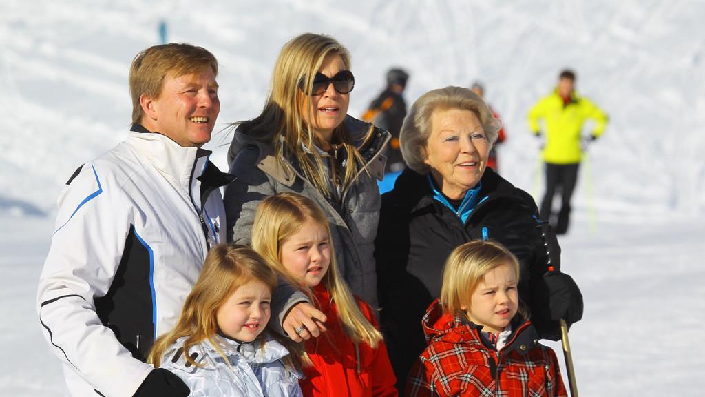 Ein Jahr nach Friso-Unglück: Königsfamilie beim Fotoshooting in Lech II